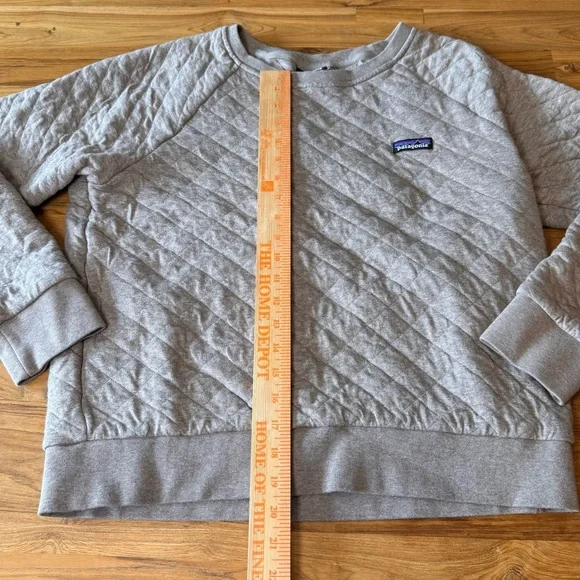 Patagonia Quilted Long Sleeve Shirt Women’s Large Light Brown - Picture 3 of 9